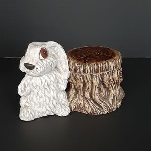 Vintage Woodland Bunny Pottery